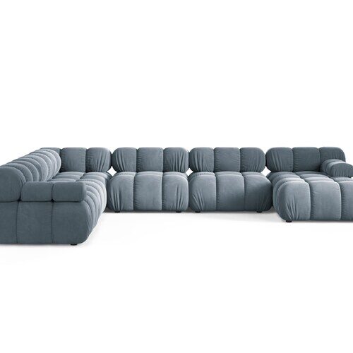 Micadoni Bellis panoramatická sedačka 376 × 282 cm - Materiál nôh: plast