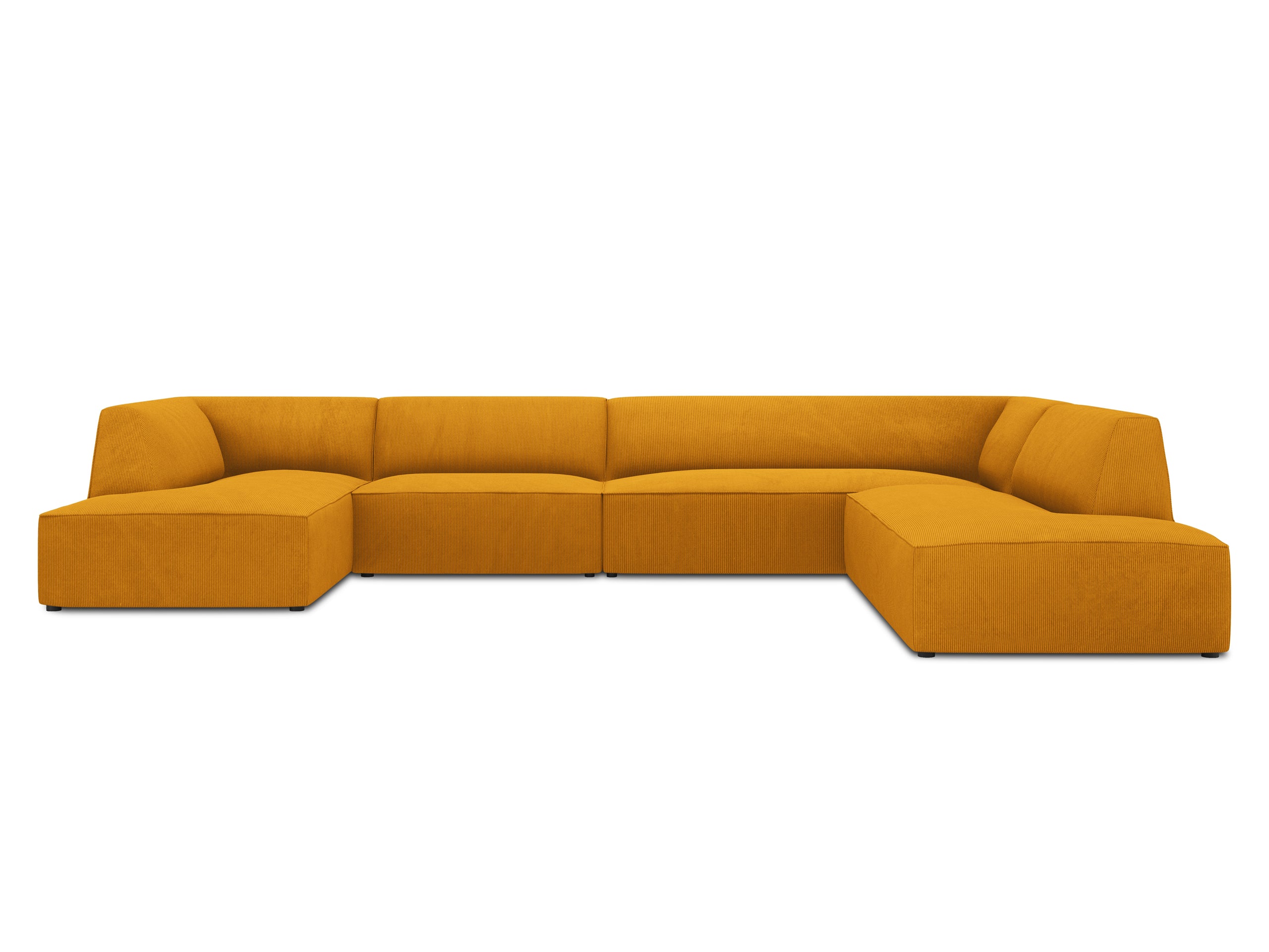 Micadoni Ruby panoramatická sedačka 366 × 273 cm - Menčester Scala (Scamos) - Žltá - Pravé prevedenie
