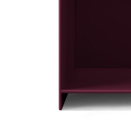 Micadoni Luca nočný stolík 39.5 × 39.5 × 51.5 cm - Šírka: 39.5 cm