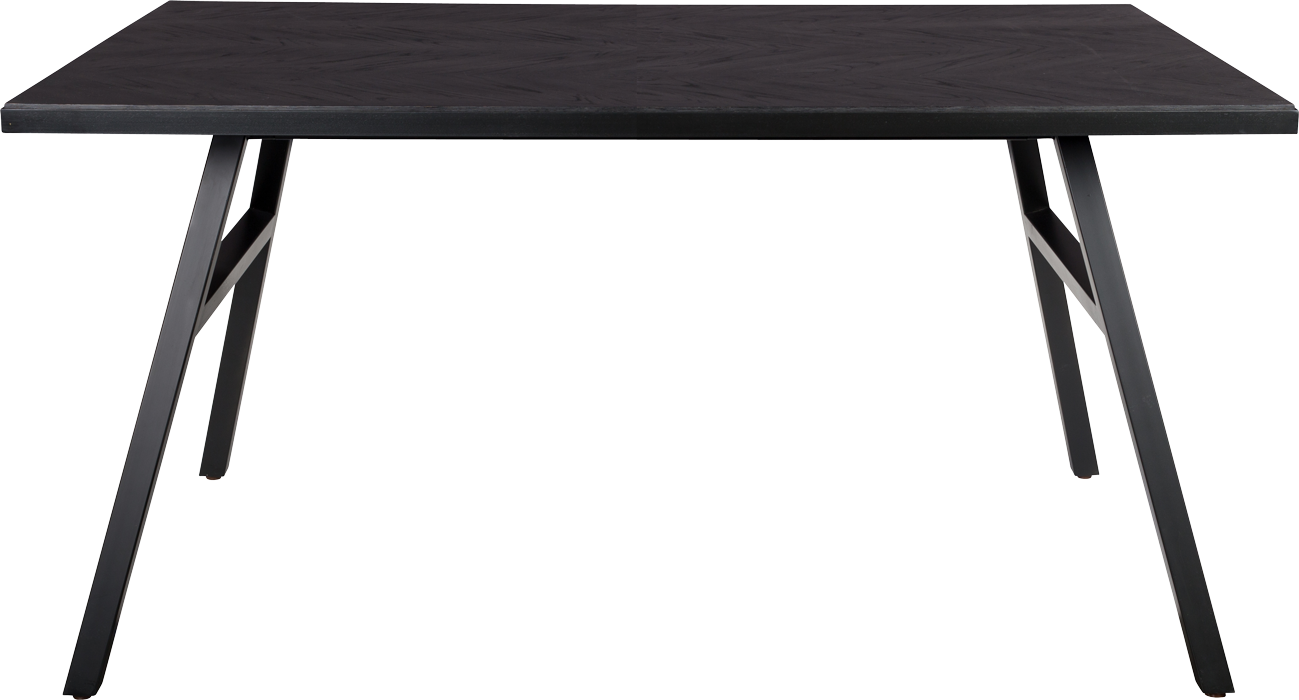 Zuiver Seth jedálenský stôl - Čierna, 180 x 90 cm