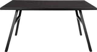 Zuiver Seth jedálenský stôl - Čierna, 180 x 90 cm