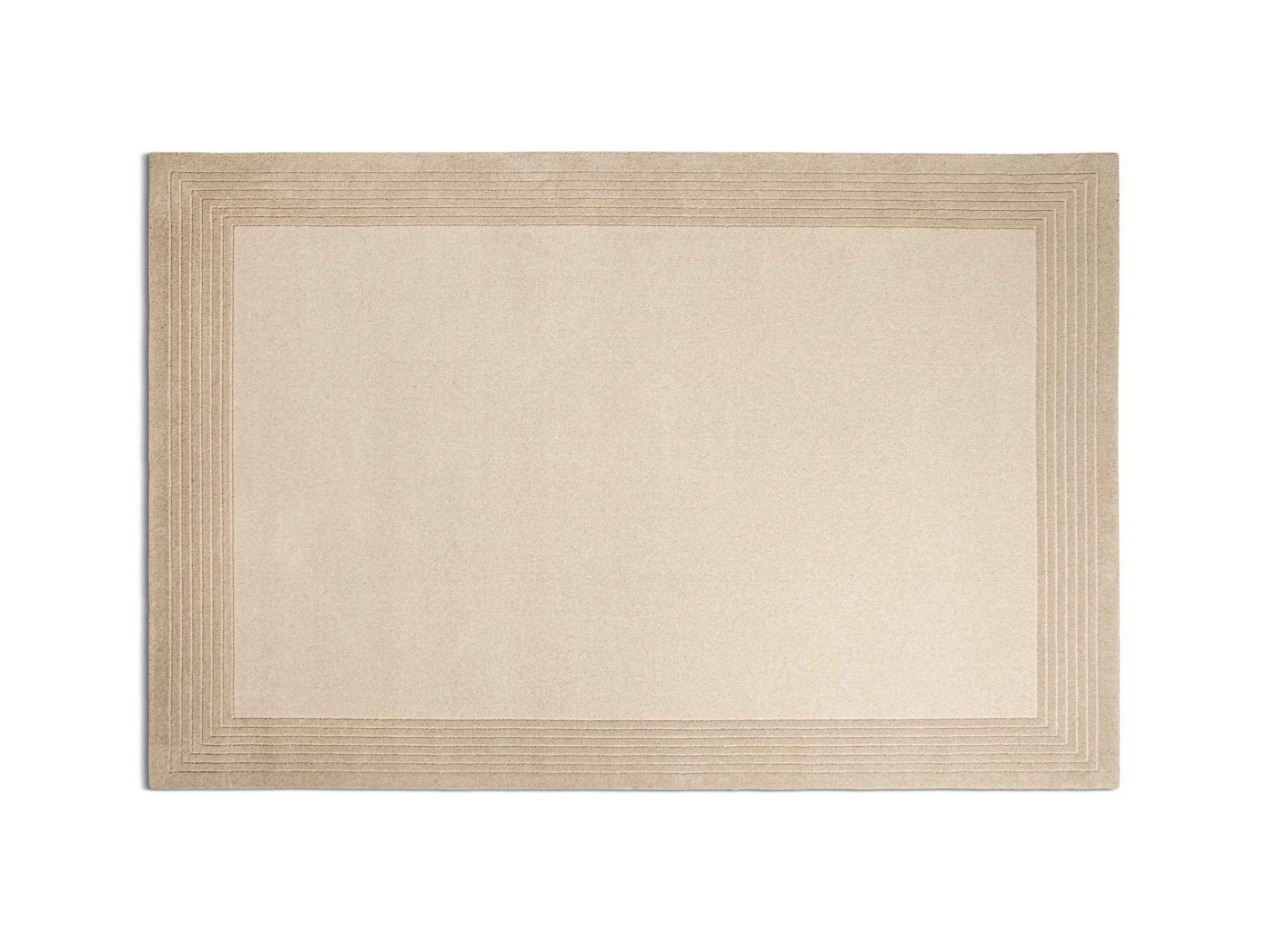 Micadoni Kotto koberec - Vlna (Woo db re11) - BÉŽOVÁ - 160 × 230 cm