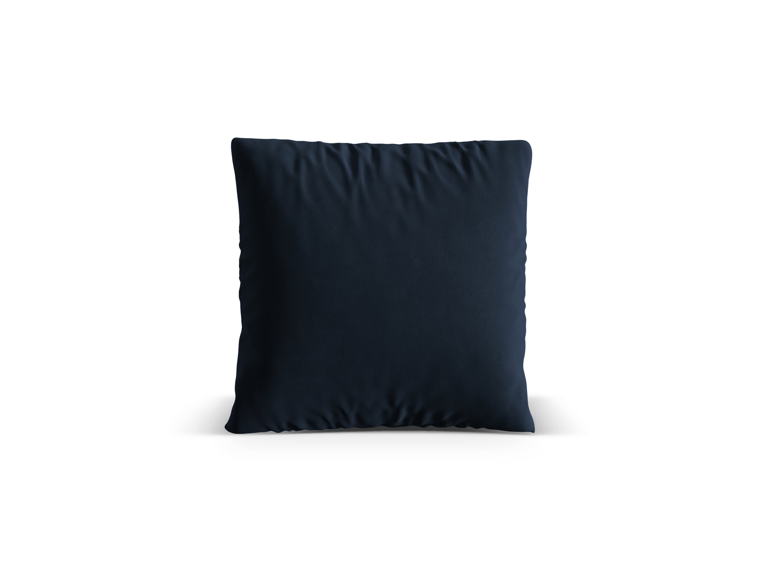 Micadoni Nuria dekoratívny vankúš 70 × 70 × 15 cm - Zamat Paris Deep Blue (Paridb) - TMAVOMODRÁ - 50 × 50 × 19 cm