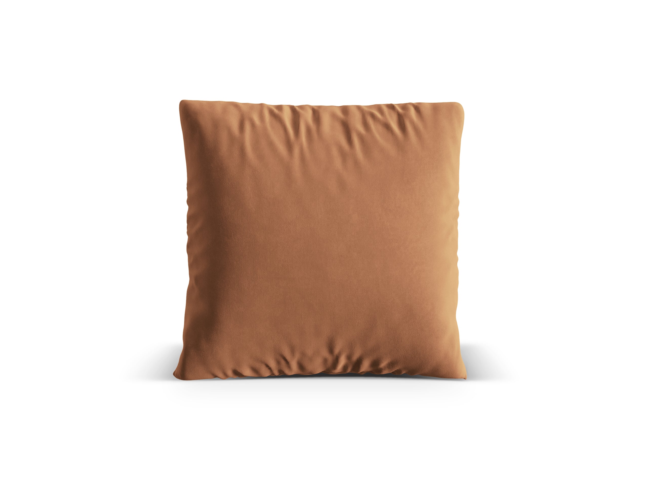 Micadoni Nuria dekoratívny vankúš 70 × 70 × 15 cm - Zamat Paris Teja (Partej) - MEDOVÁ - 70 × 70 × 15 cm