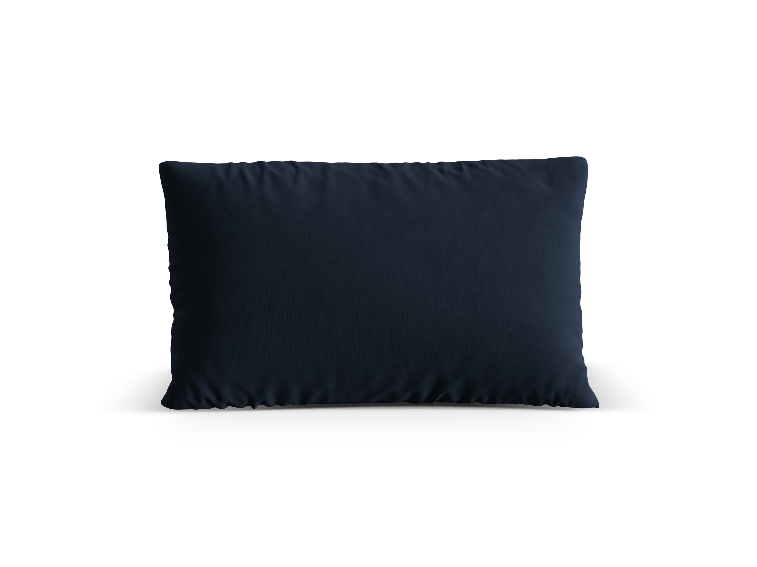Micadoni Nuria dekoratívny vankúš 60 × 40 × 17 cm - Zamat Paris Deep Blue (Paridb) - TMAVOMODRÁ - 60 × 40 × 17 cm