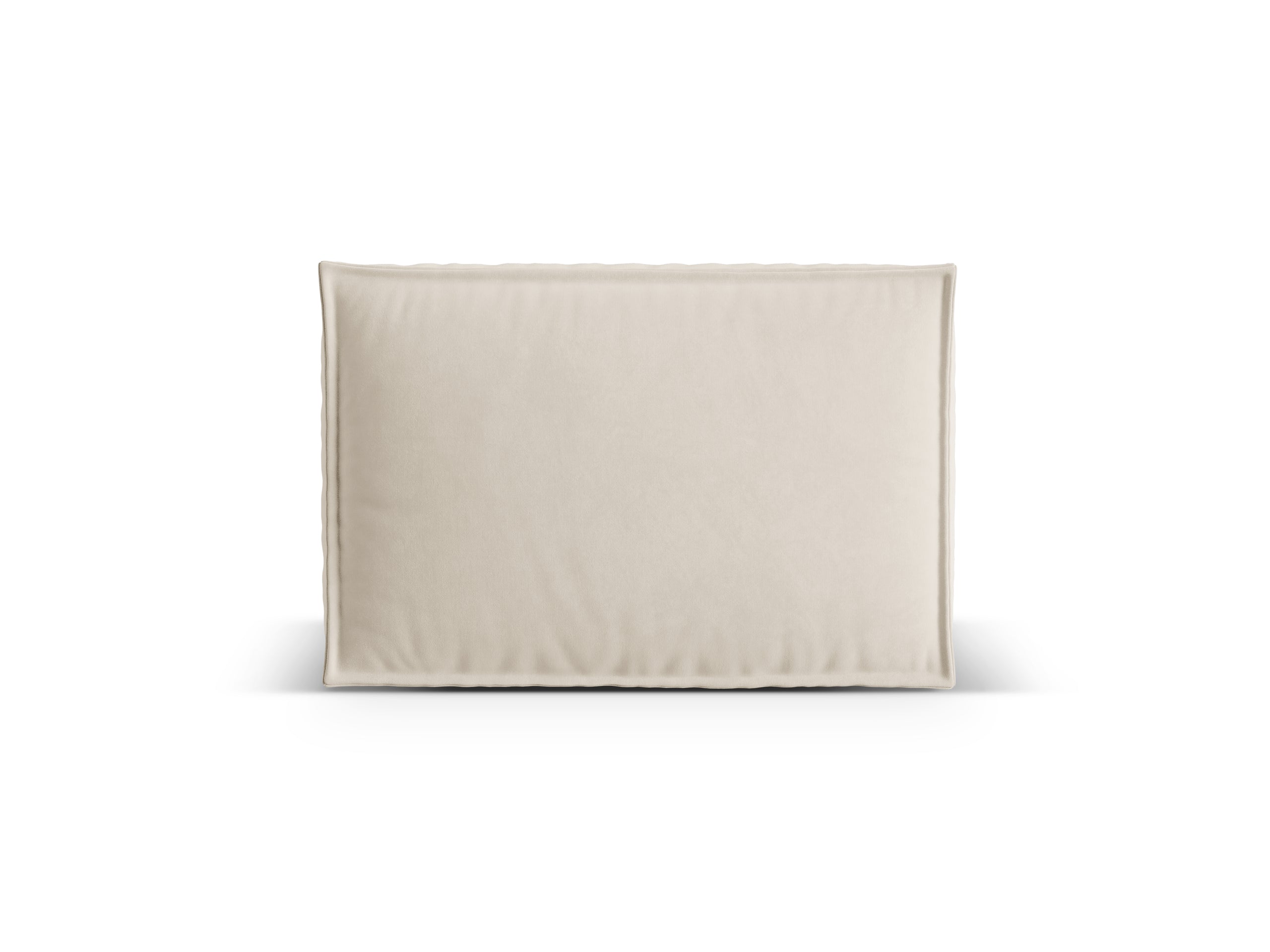 Micadoni Nuria dekoratívny vankúš 60 × 40 × 26 cm - Zamat Paris Cream (Paricre) - BÉŽOVÁ - 60 × 40 × 26 cm