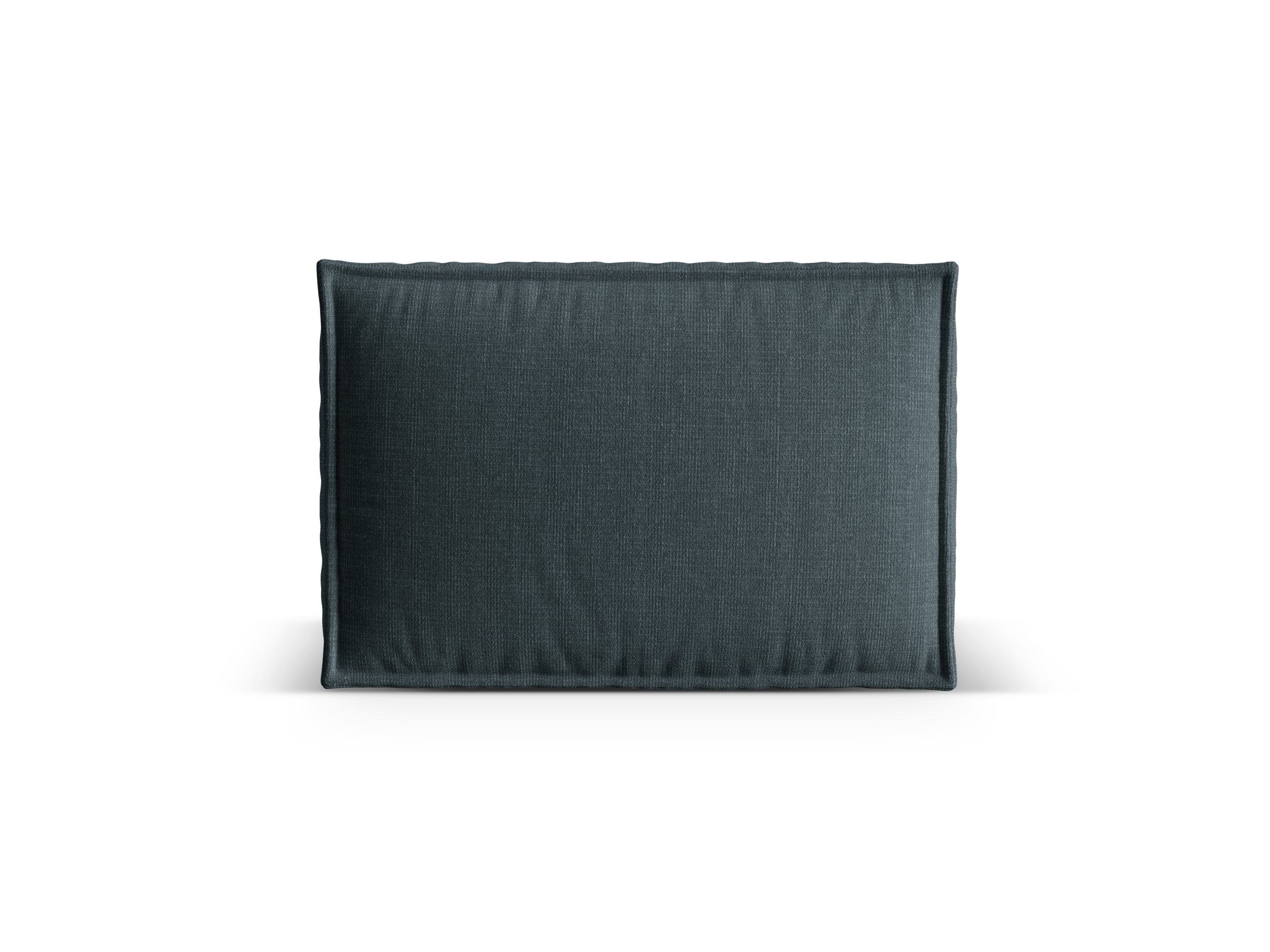 Micadoni Nuria dekoratívny vankúš 60 × 40 × 26 cm - Štrukturovaná látka Liberty 13 (Lib13) - TMAVÁ PETROLEJOVÁ - 60 × 40 × 26 cm