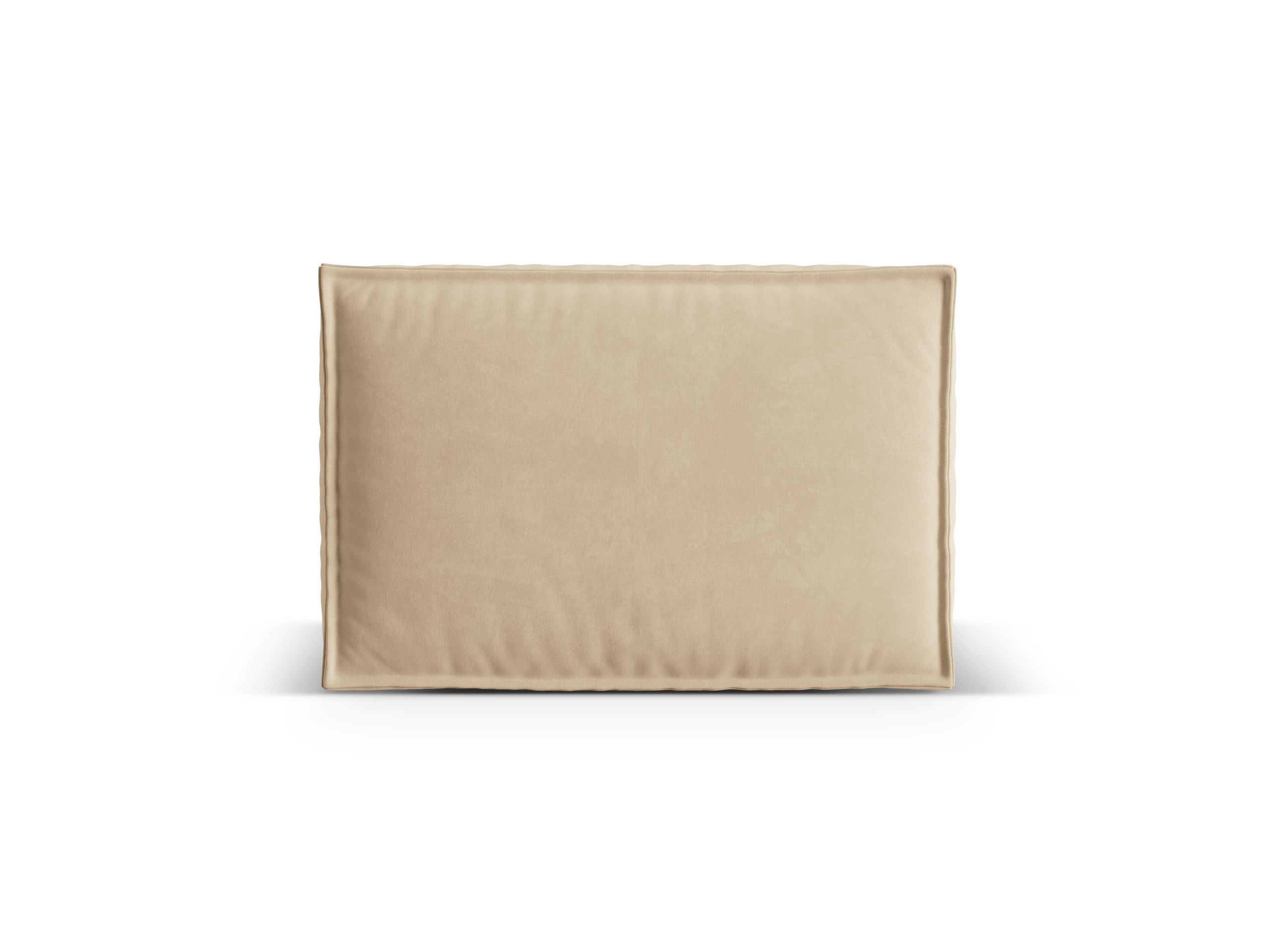 Micadoni Nuria dekoratívny vankúš 60 × 40 × 19 cm - Zamat Paris Beige (Paribei) - TELOVÁ - 60 × 40 × 19 cm