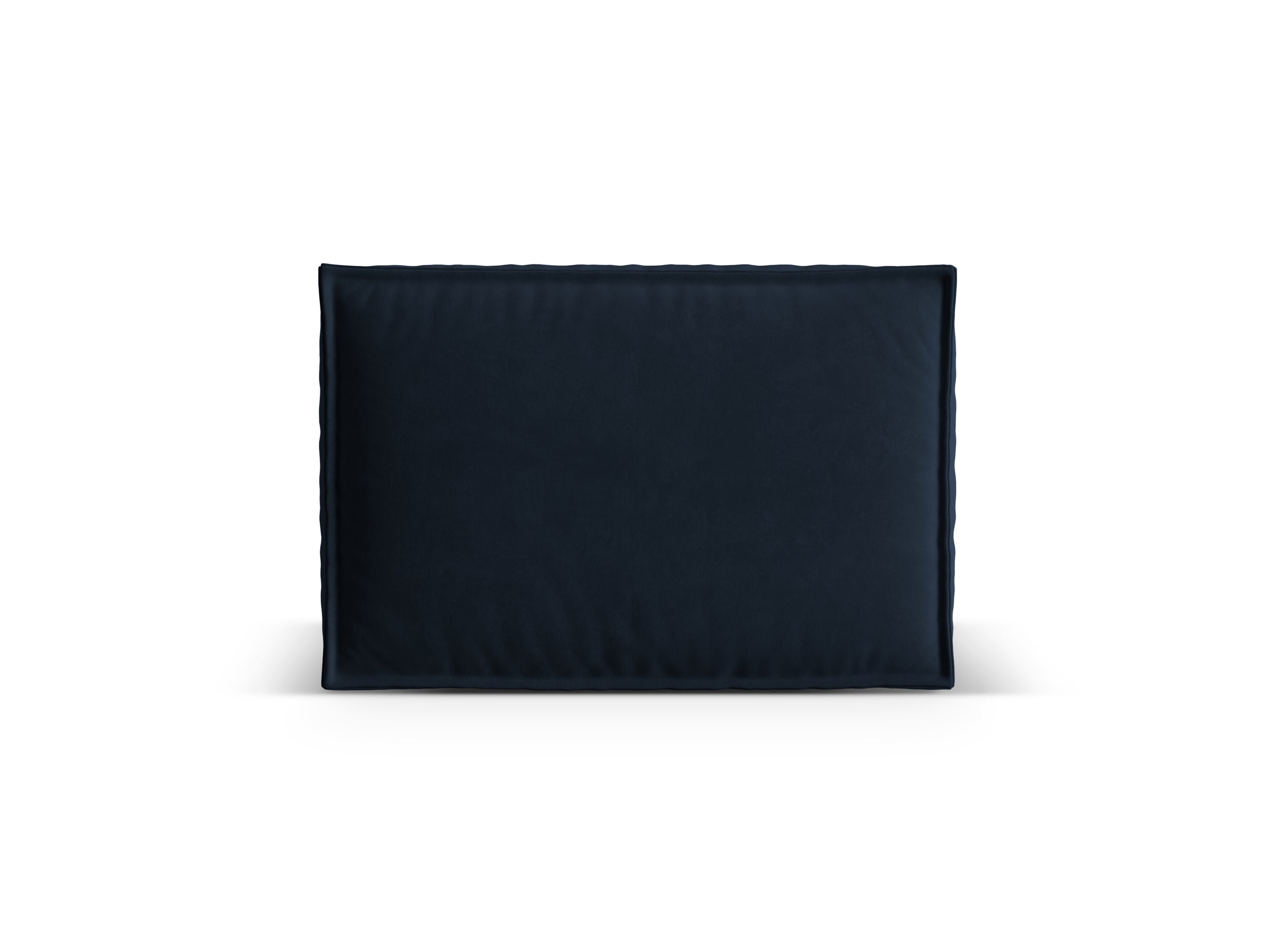 Micadoni Nuria dekoratívny vankúš 60 × 40 × 19 cm - Zamat Paris Deep Blue (Paridb) - TMAVOMODRÁ - 60 × 40 × 19 cm