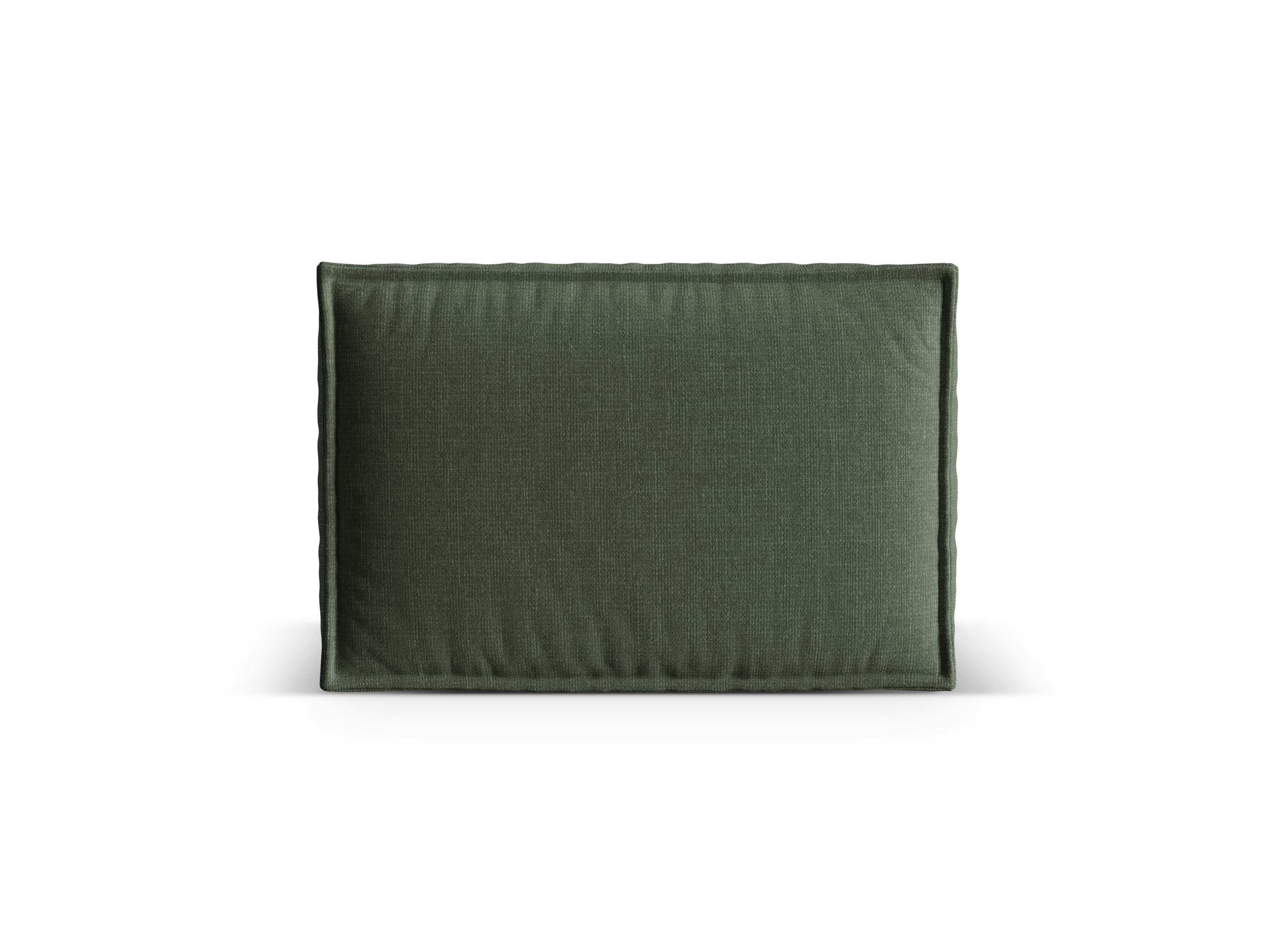 Micadoni Nuria dekoratívny vankúš 60 × 40 × 19 cm - Štrukturovaná látka Liberty 12 (Lib12) - MACHOVOZELENÁ - 60 × 40 × 19 cm