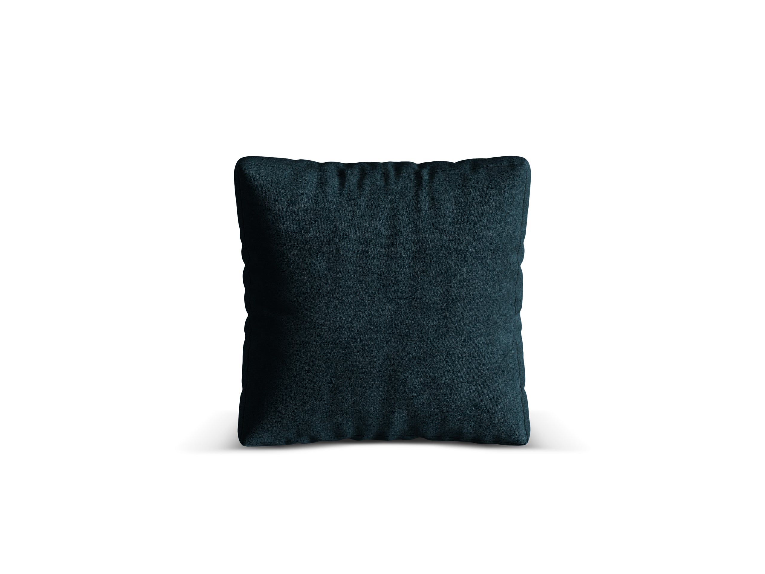 Micadoni Martina dekoratívny vankúš 65 × 65 × 4 cm - Zamat Vogue 13 (Vog13) - TMAVÁ PETROLEJOVÁ - 40 × 40 × 4 cm