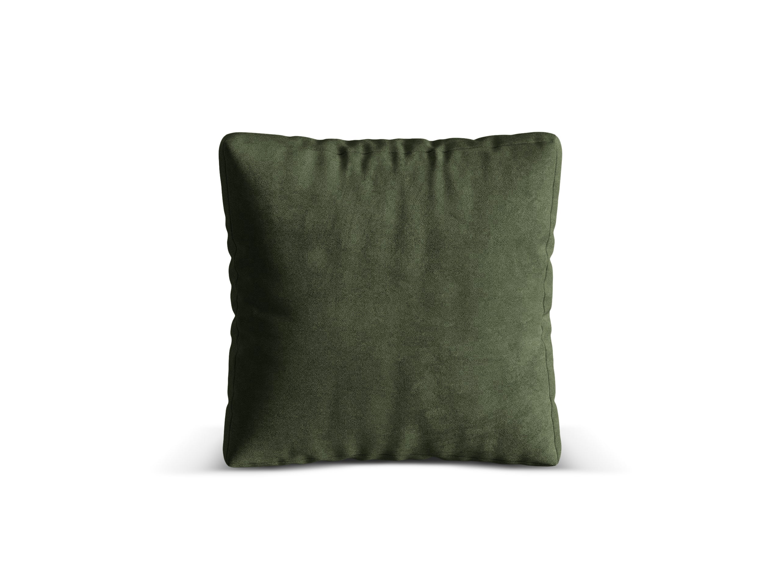 Micadoni Martina dekoratívny vankúš 65 × 65 × 4 cm - Zamat Vogue 11 (Vog11) - ZELENÁ - 55 × 55 × 4 cm