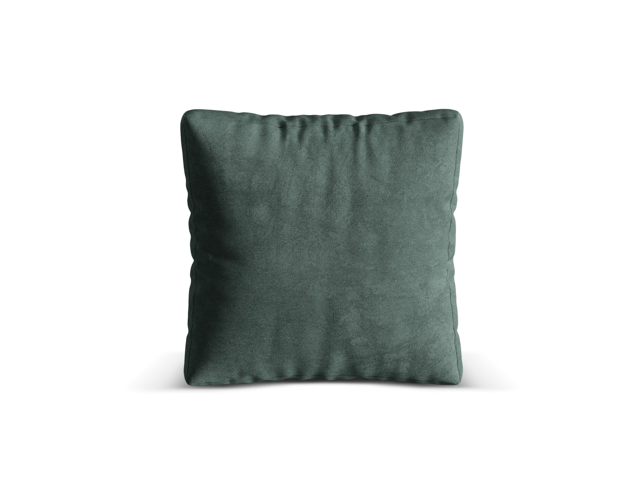 Micadoni Martina dekoratívny vankúš 65 × 65 × 4 cm - Zamat Vogue 12 (Vog12) - PETROLEJOVÁ - 55 × 55 × 4 cm