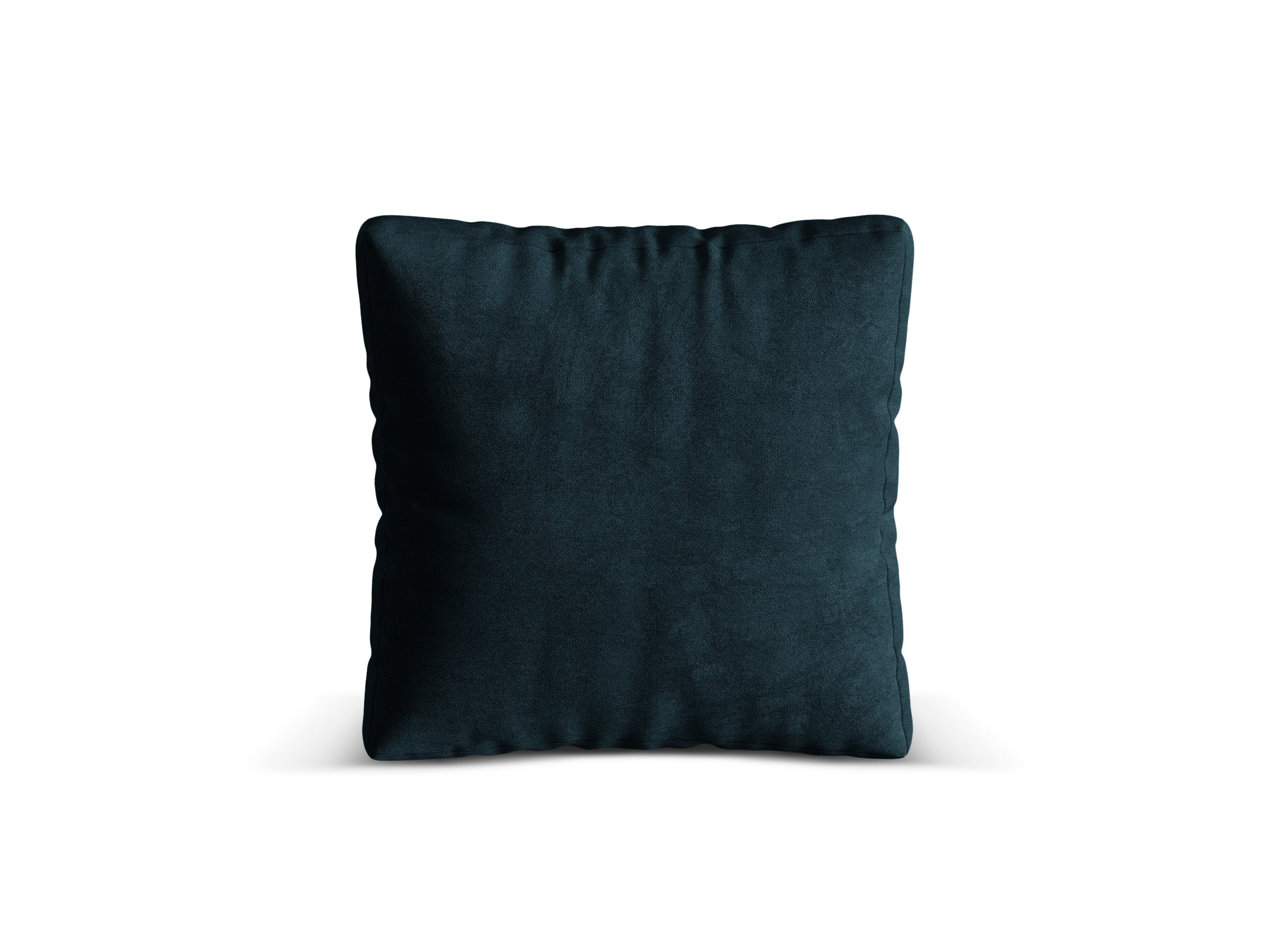 Micadoni Martina dekoratívny vankúš 65 × 65 × 4 cm - Zamat Vogue 13 (Vog13) - TMAVÁ PETROLEJOVÁ - 55 × 55 × 4 cm