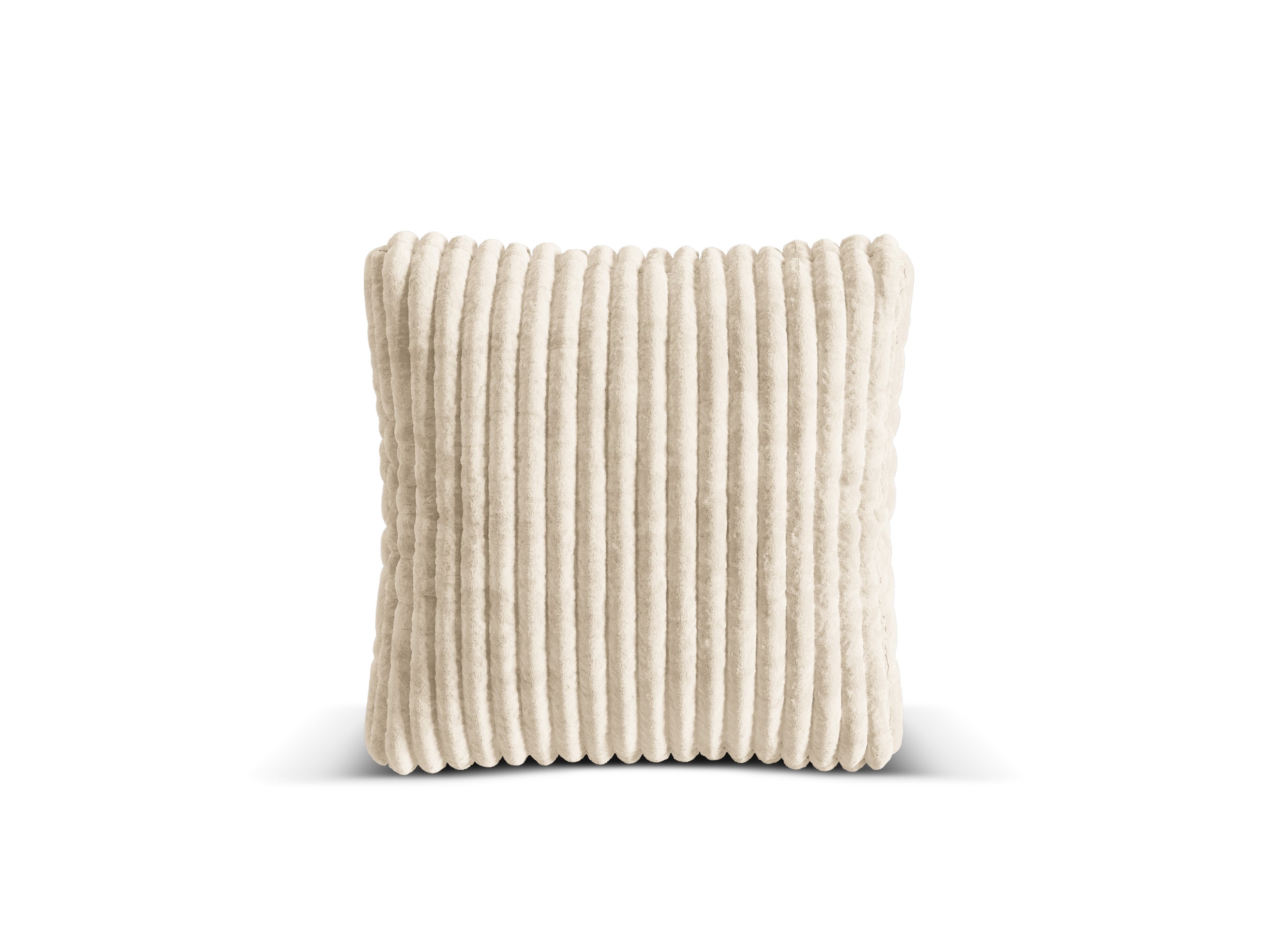 Micadoni Martina dekoratívny vankúš 65 × 65 × 4 cm - Menčester Tilia 03 (Til03) - SVETLOBÉŽOVÁ - 65 × 65 × 4 cm