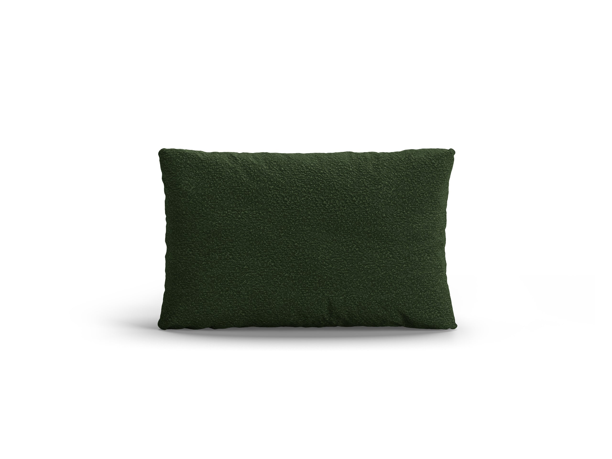 Micadoni Poppy dekoratívny vankúš 50 × 30 × 10 cm - Buklé Baloo 2089 (Bal2089) - ZELENÁ - 50 × 30 × 10 cm