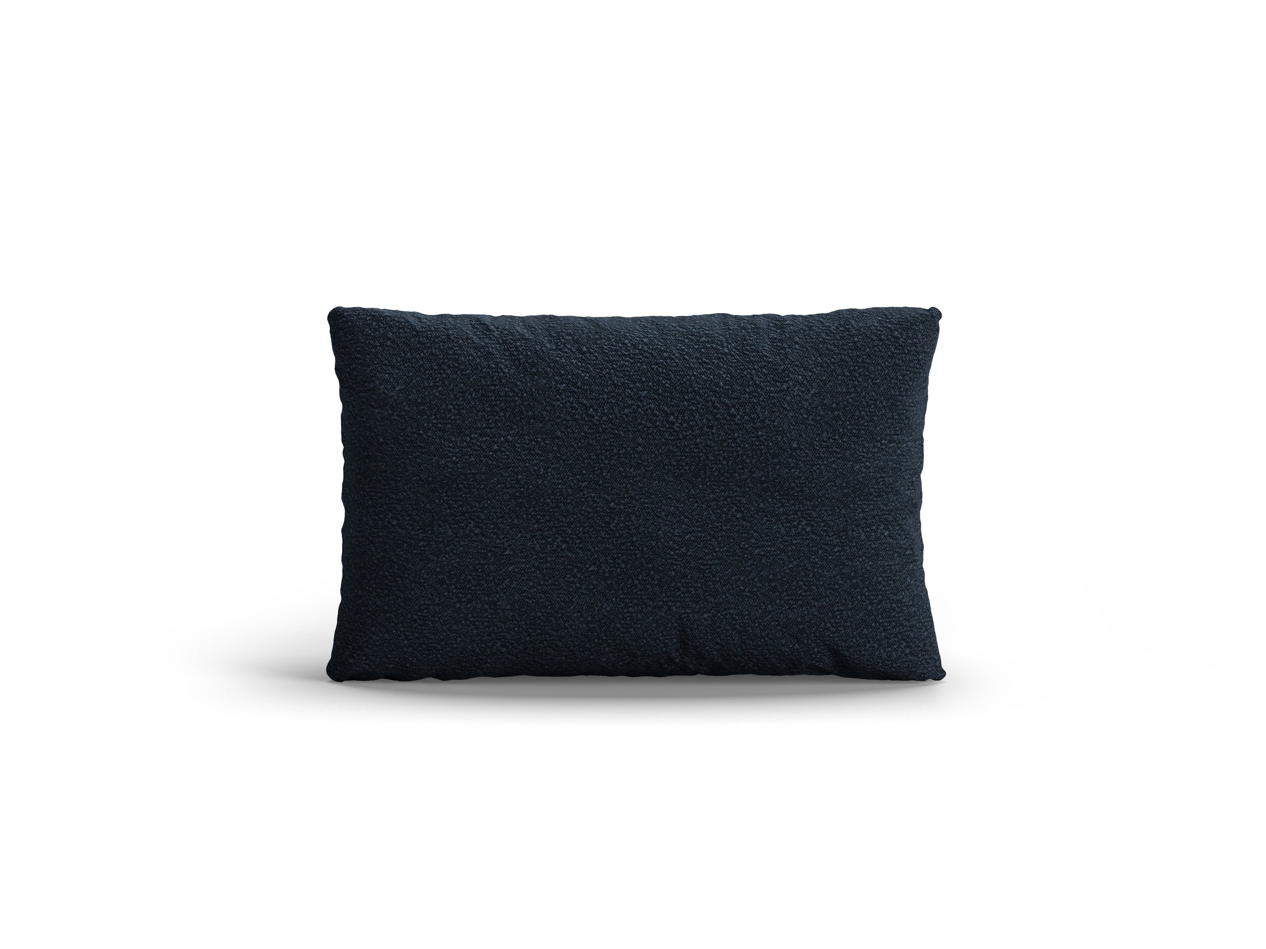 Micadoni Poppy dekoratívny vankúš 50 × 30 × 10 cm - Buklé Baloo 2088 (Bal2088) - TMAVOMODRÁ - 50 × 30 × 10 cm