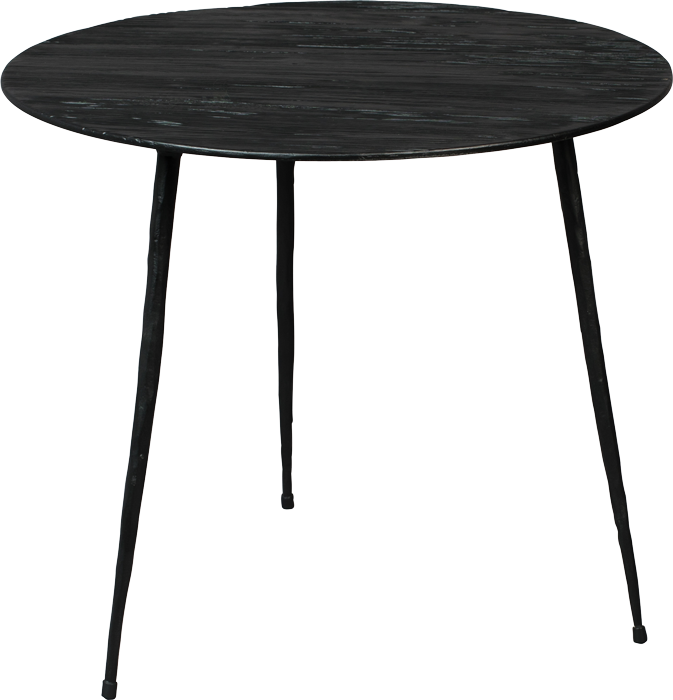 Dutchbone Pepper príručný stolík - Čierna, Veľkosť M