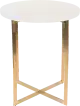 Zuiver Luigi príručné stolíky - Biela, Okrúhly