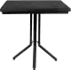 WL-Living Maze bistro stôl - Čierna, Štvorcový