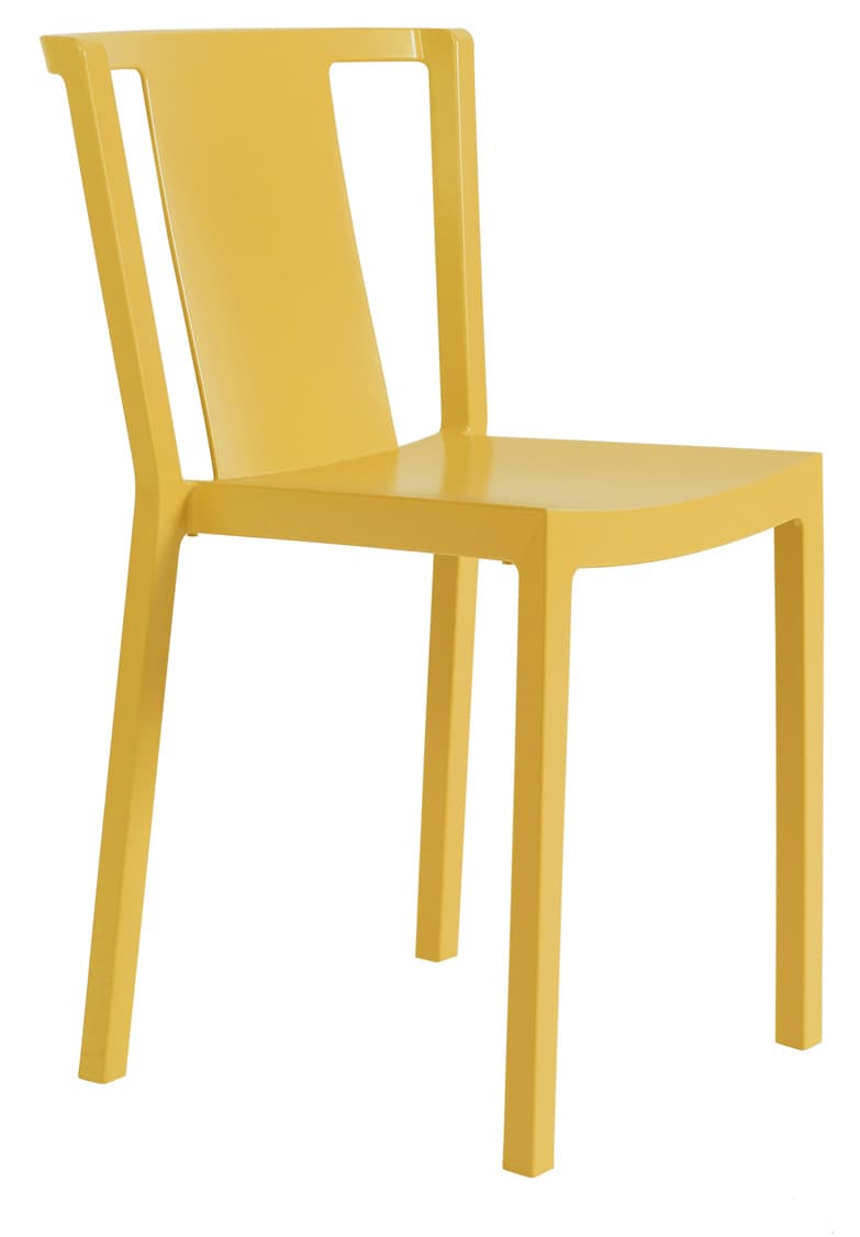Barcelona DD Neutra žltá stolička - výpredaj skladu