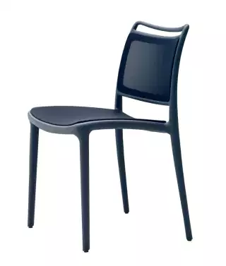 Bontempi Yang dizajnová stolička - výpredaj skladu - Čierna