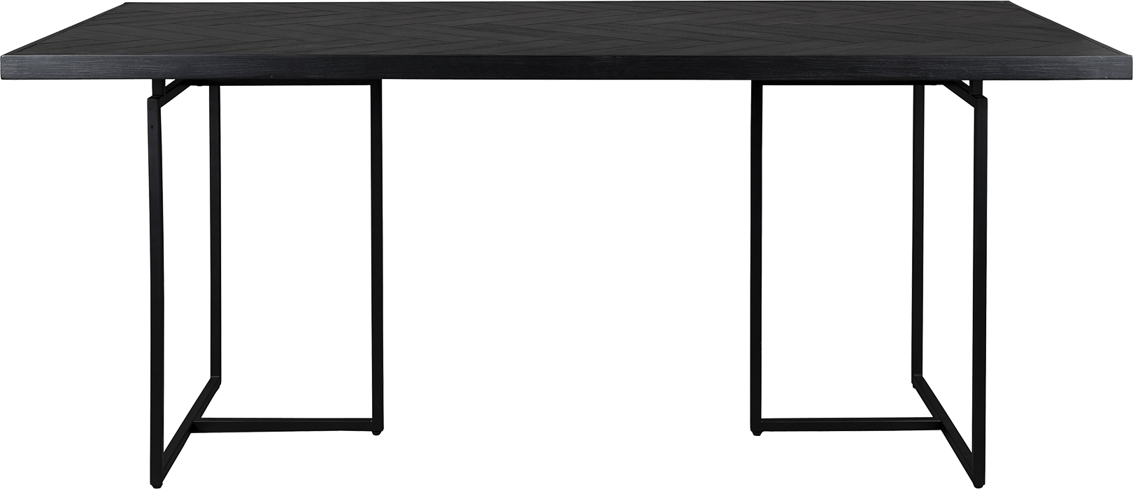 Dutchbone Class jedálenský stôl - Čierna, 180 x 90 cm