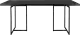 Dutchbone Class jedálenský stôl - Čierna, 220 x 90 cm