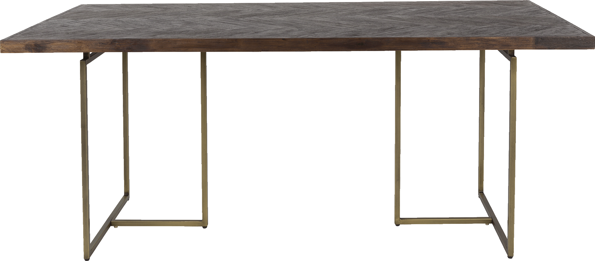 Dutchbone Class jedálenský stôl - Tmavé drevo, 180 x 90 cm