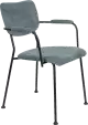 Zuiver Benson dizajnové stoličky - Sivomodrá, S podrúčkami