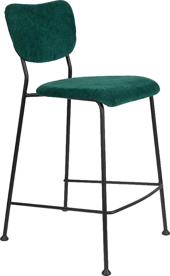 Zuiver Benson barová a pultová stolička - Zelená, Pultová
