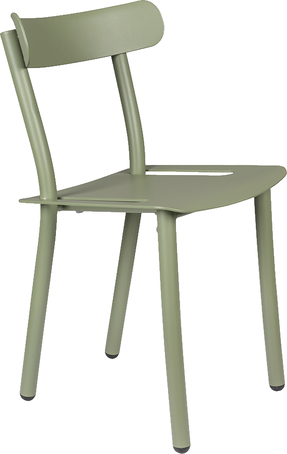 Zuiver Friday záhradná stolička - Zelená
