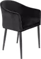 WL-Living Catelyn čalúnená stolička - Čierna