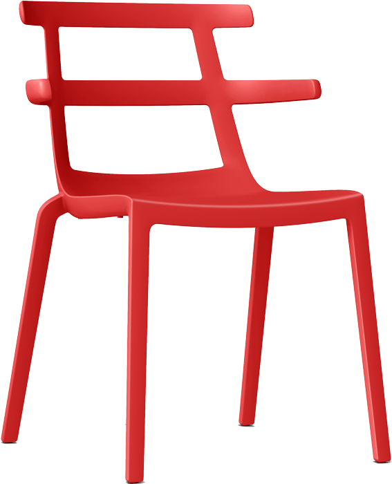 Barcelona DD Tokyo dizajnová stolička - Červená