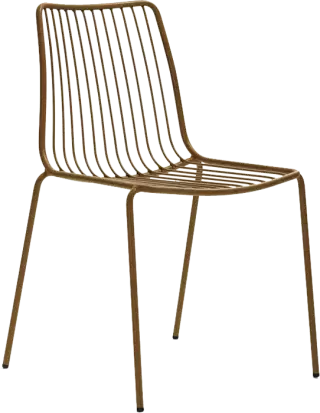 Pedrali Nolita 3651 a 3656 dizajnové stoličky - Hnedá, Bez podrúčok