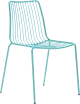 Pedrali Nolita 3651 a 3656 dizajnové stoličky - Bledomodrá, Bez podrúčok