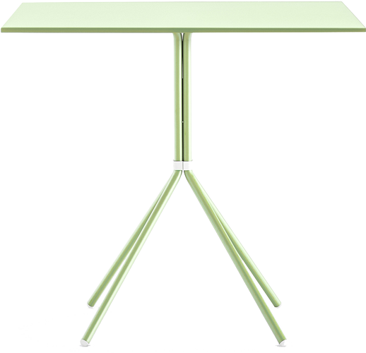 Pedrali Nolita 5454 kovový stôl - Zelená