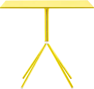 Pedrali Nolita 5454 kovový stôl - Žltá