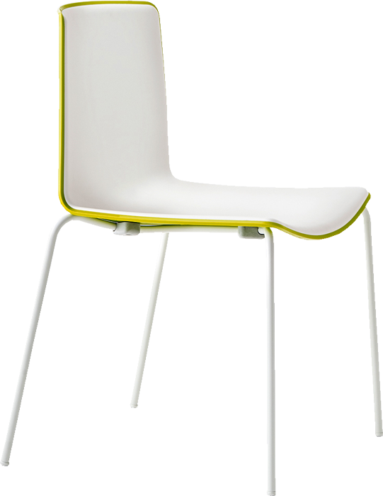 Pedrali Tweet 890 dizajnová stolička - Žltá