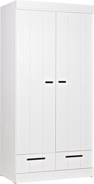 Woood Connect drawer biela skriňa - 94 cm