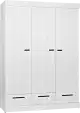 Woood Connect drawer biela skriňa - 140 cm