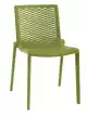 Barcelona DD Netkat dizajnová stolička - Olivová, Bez podrúčok