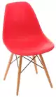 Roomfactory SD Wood jedálenská stolička - Červená
