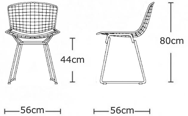 Roomfactory Bert WR kovová stolička 6