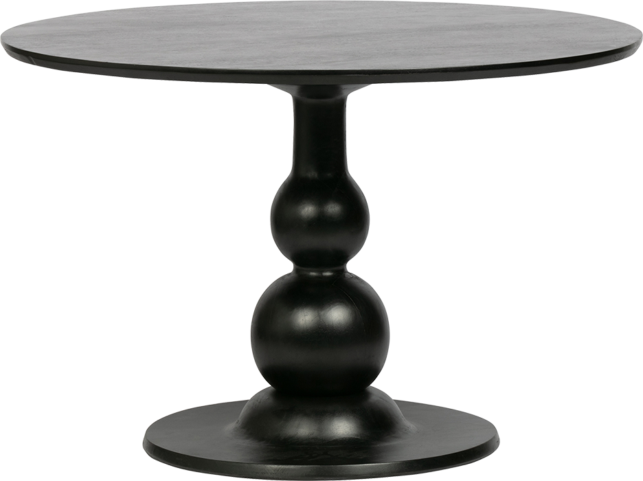BePureHome Blanco kruhový jedálenský stôl - Čierna