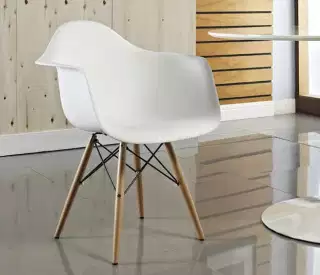 Roomfactory Arch Wood plastová stolička 2
