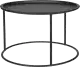 Woood Ivar kovový príručný stolík - Čierna, 56 cm