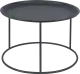 Woood Ivar kovový príručný stolík - Sivá, 56 cm