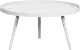 Woood Mesa drevený konferenčný stolík - Biela, Veľkosť XL