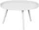 Woood Mesa drevený konferenčný stolík - Biela, Veľkosť L